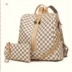 Glamfox backpack purse